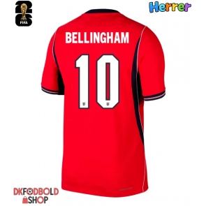 England Jude Bellingham #10 Udebanetrøje VM 2026 Kort ærmer